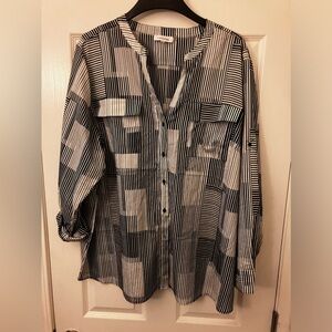 Numerous brand new or slightly used Chicos and Calvin Klein jackets and blouses.